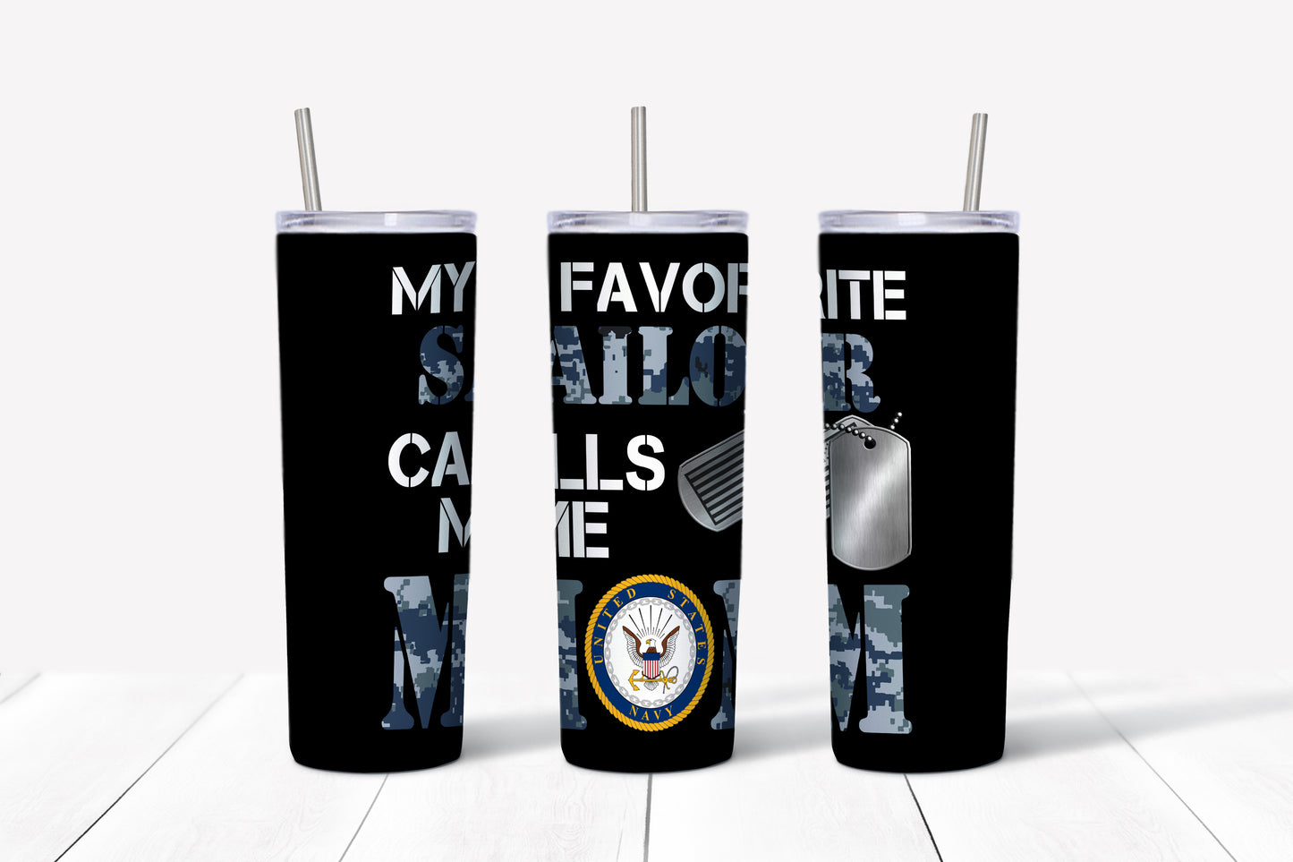 My Favorite Soldiers Tumblers