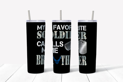 My Favorite Soldiers Tumblers