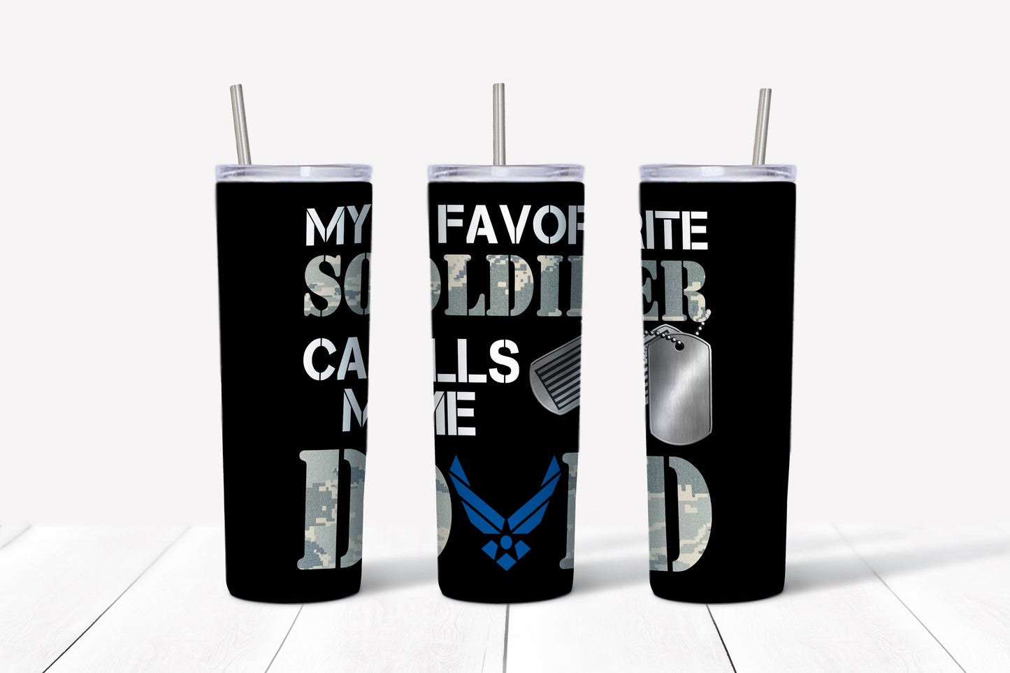 My Favorite Soldiers Tumblers