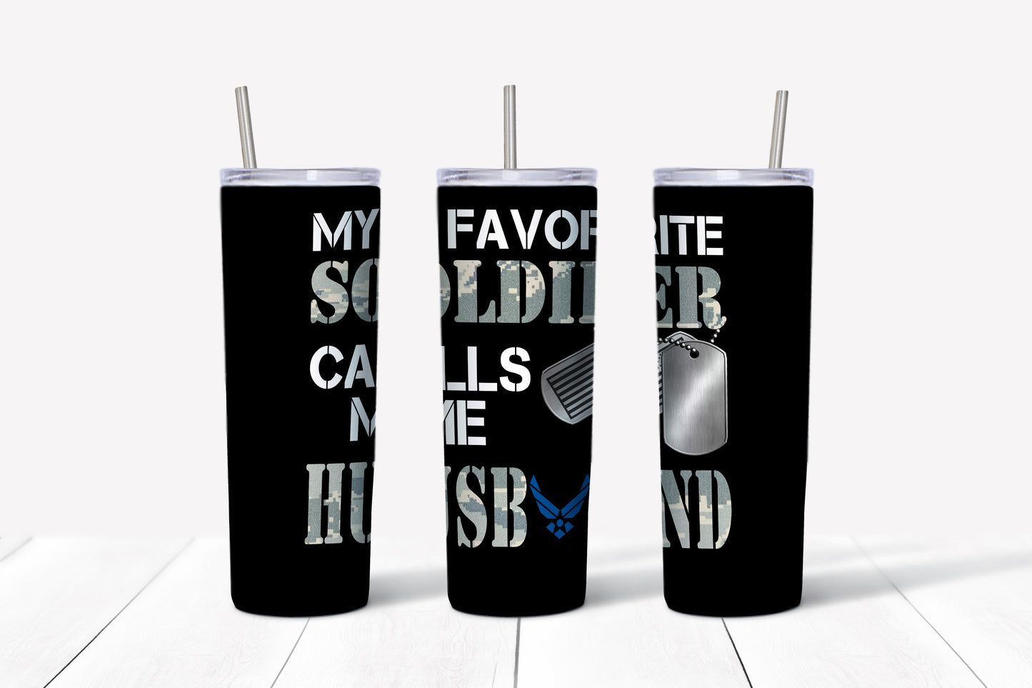 My Favorite Soldiers Tumblers