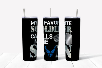 My Favorite Soldiers Tumblers