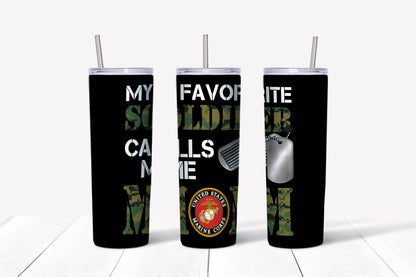 My Favorite Soldiers Tumblers