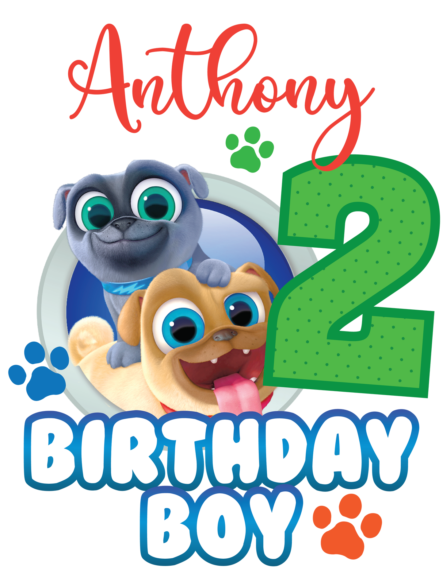 Puppy Pals Boy birthday shirts