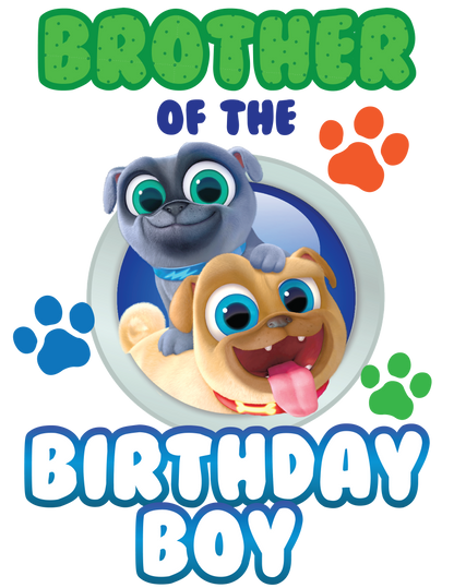 Puppy Pals Boy birthday shirts