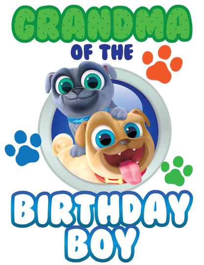 Puppy Pals Boy birthday shirts