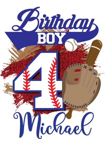 Baseball Birthday shirts