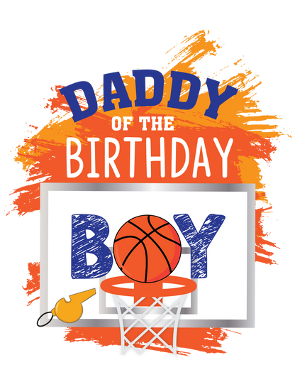 Basketball birthday shirts