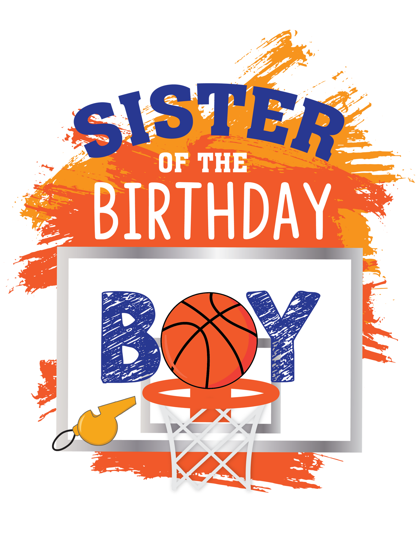 Basketball birthday shirts