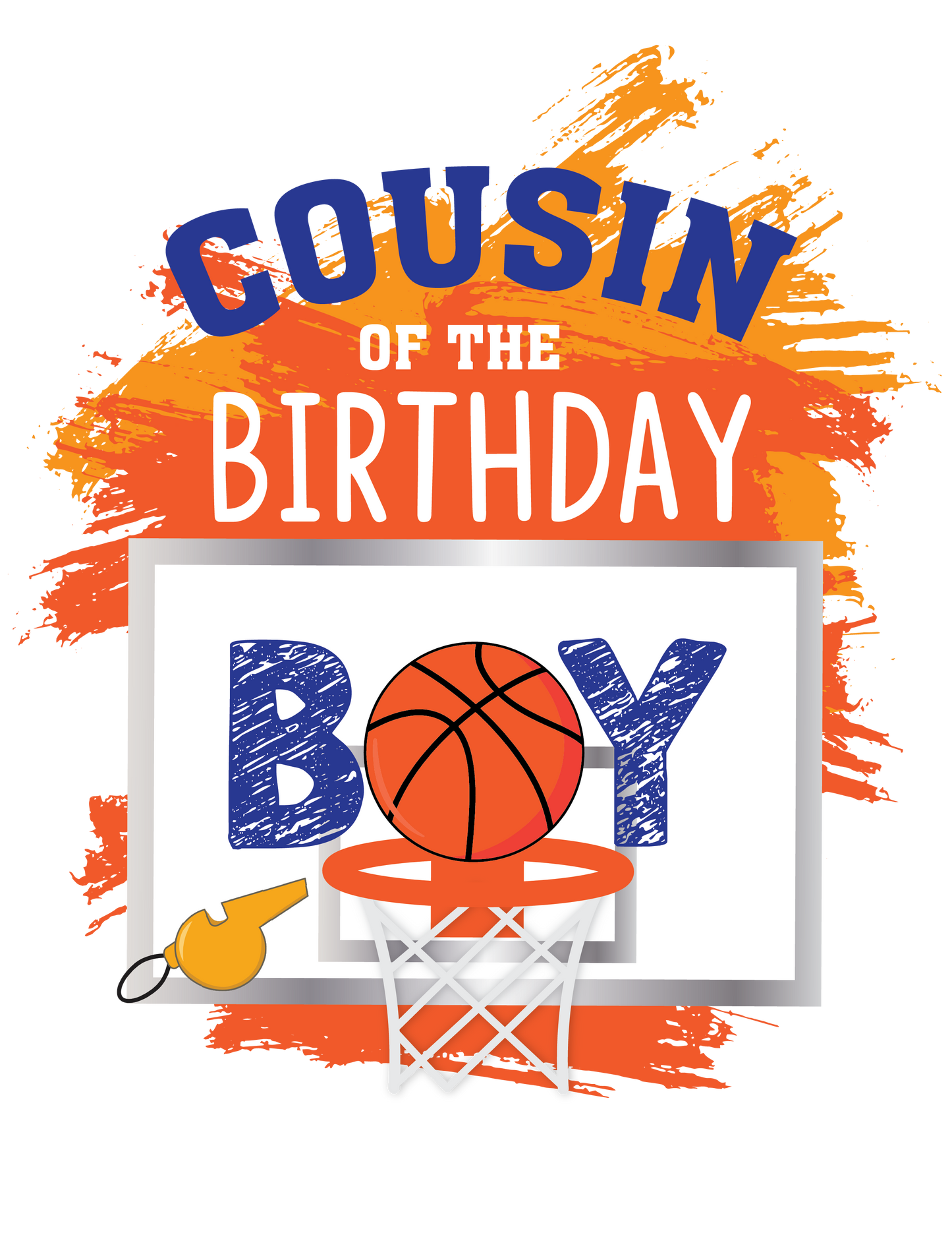 Basketball birthday shirts