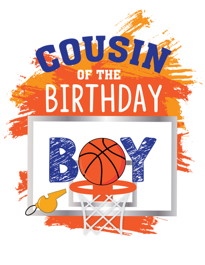 Basketball birthday shirts