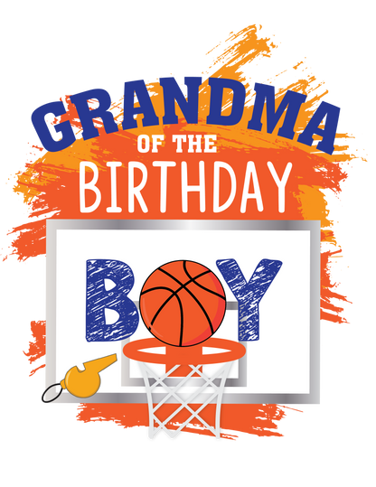 Basketball birthday shirts