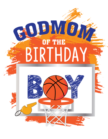 Basketball birthday shirts