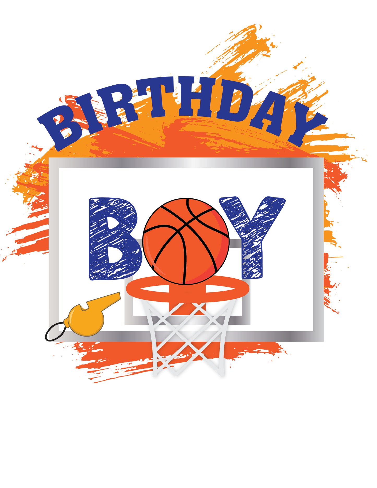 Basketball birthday shirts