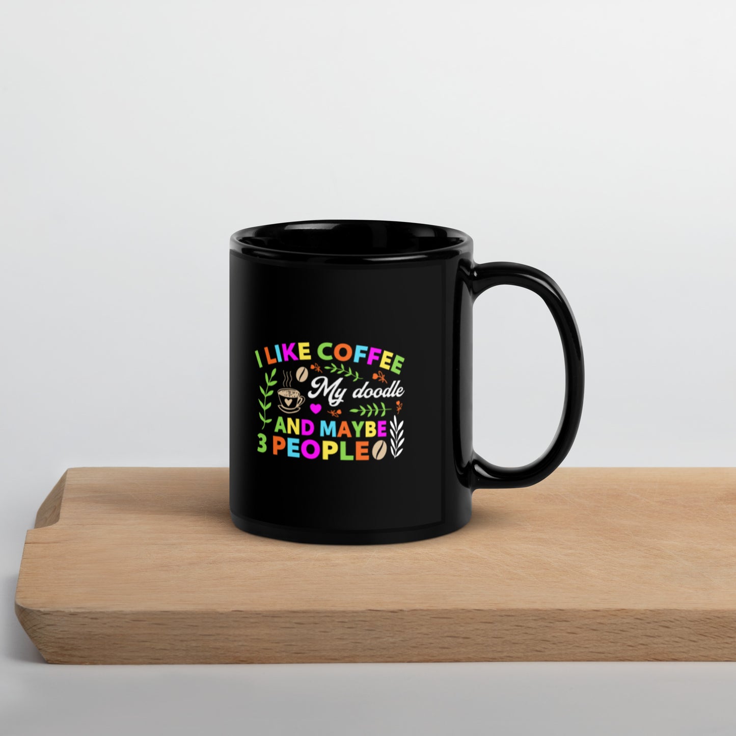 Black Glossy 11oz Mug