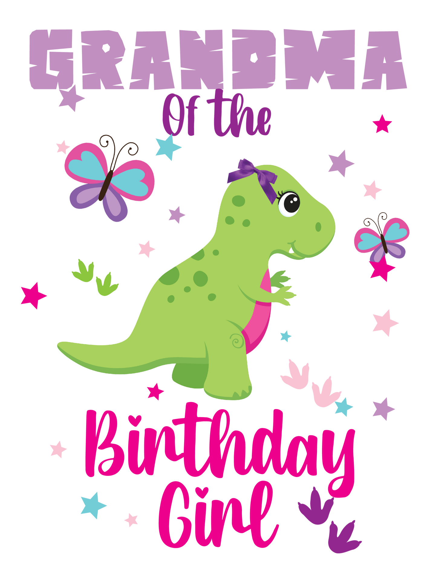 Girl Dino birthday shirts