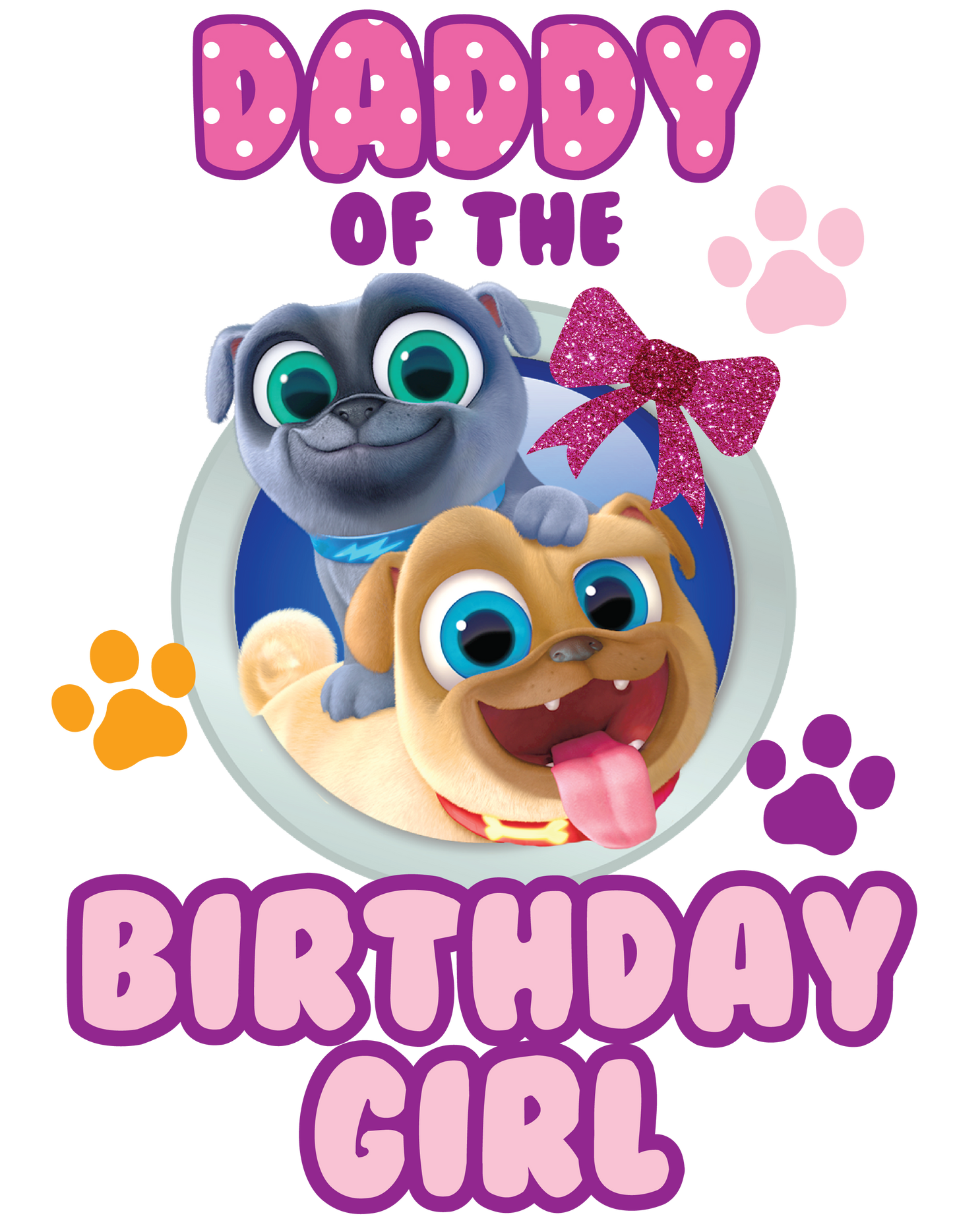 Puppy Pal Girls birthday shirts