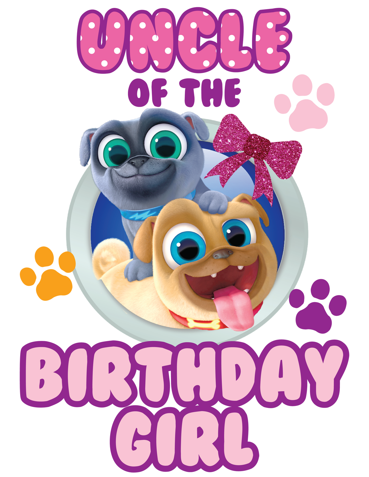 Puppy Pal Girls birthday shirts