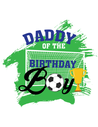 Soccer birthday shirts