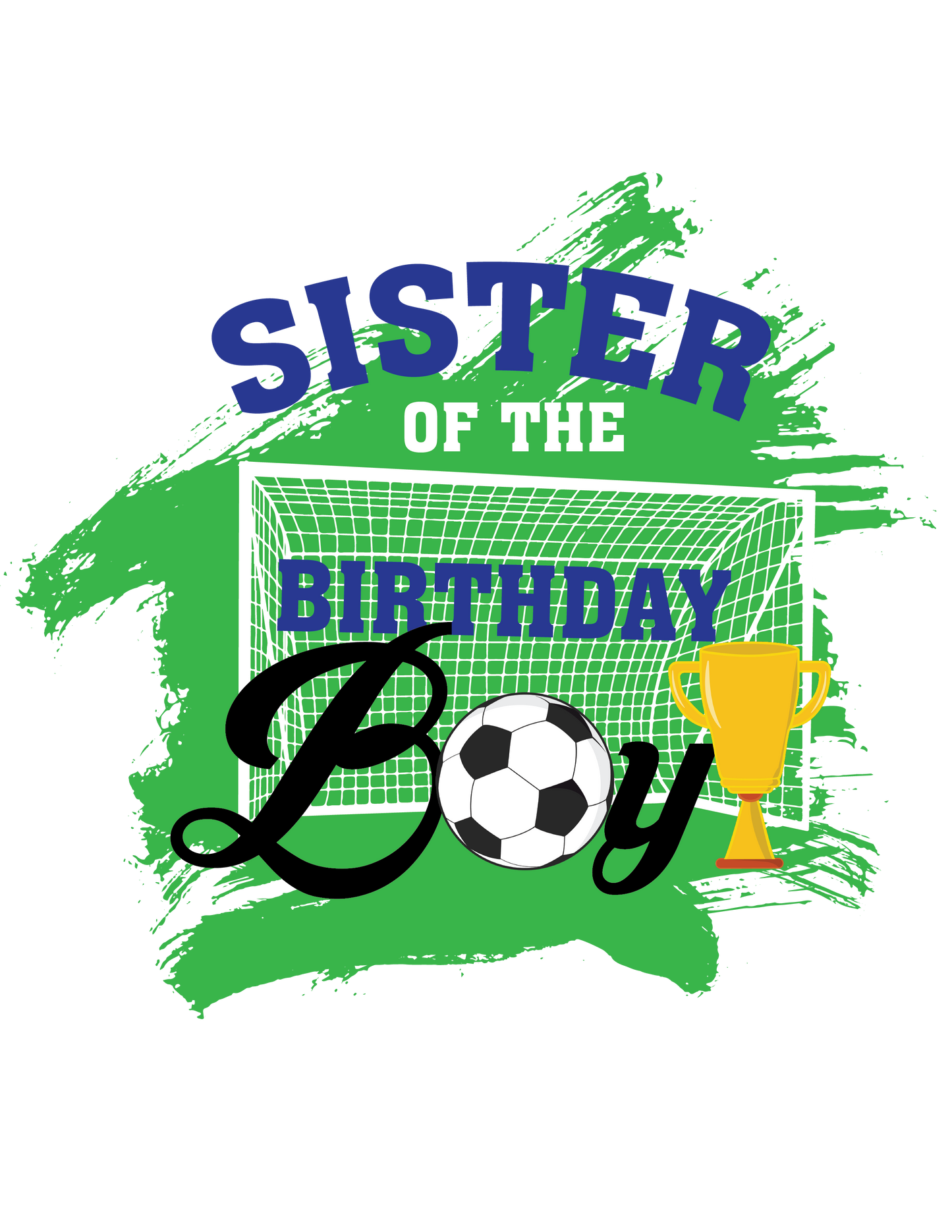 Soccer birthday shirts