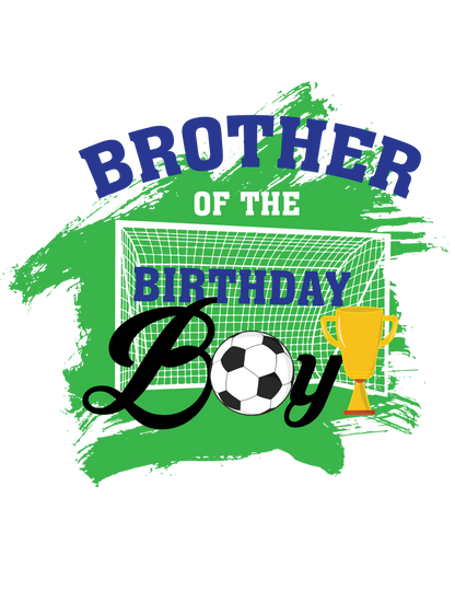 Soccer birthday shirts