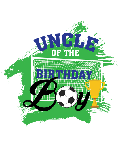 Soccer birthday shirts