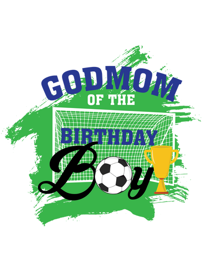 Soccer birthday shirts