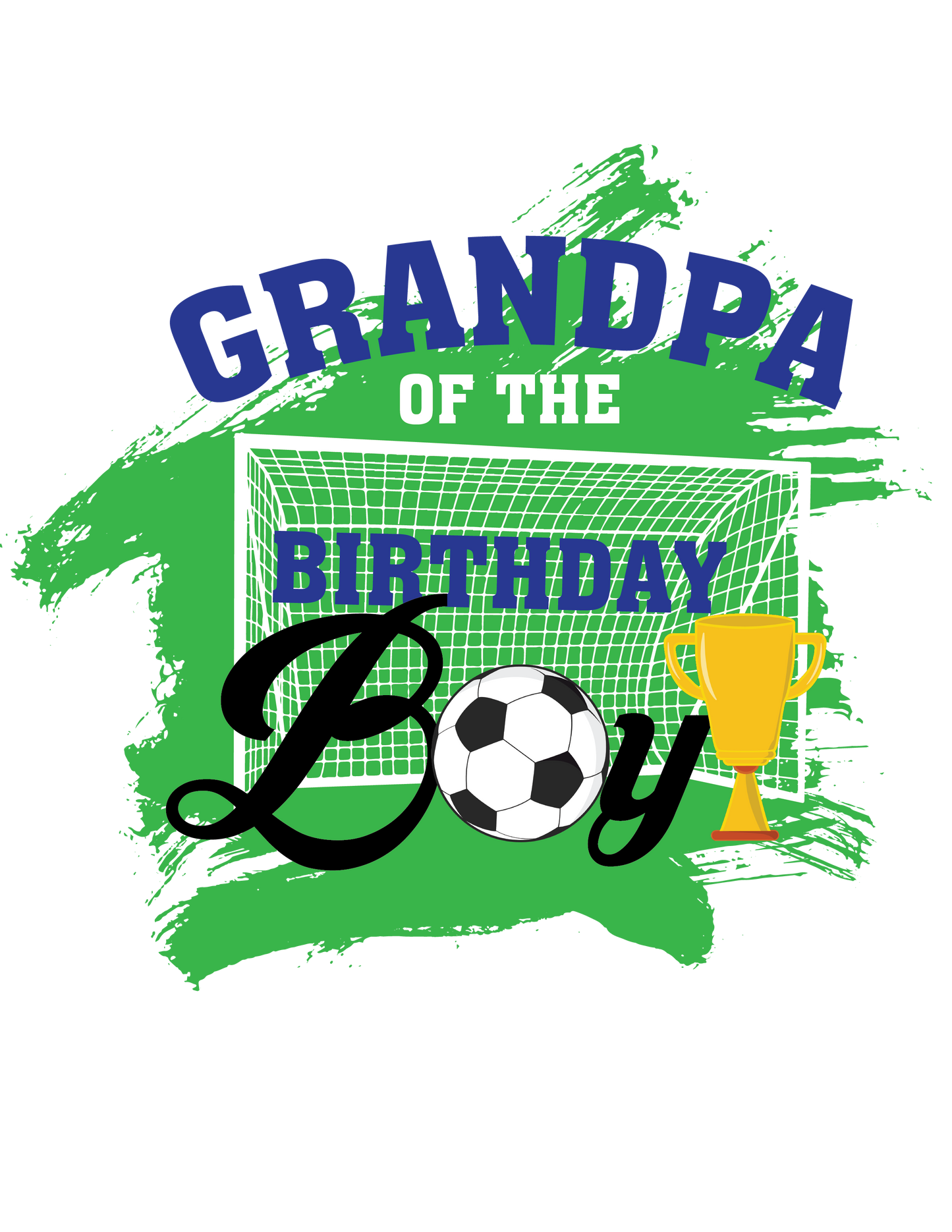 Soccer birthday shirts